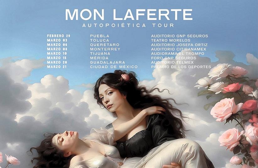 Atento al dato: Mon Laferte arranca en Puebla su gira de 2024