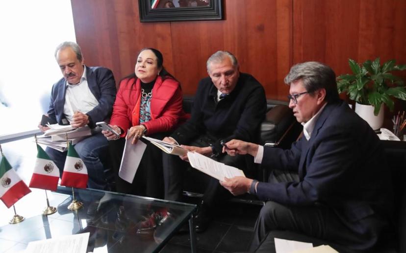 Ricardo Monreal informa que Adán Augusto aceptó corregir 6 de 21 bloques del plan B electoral