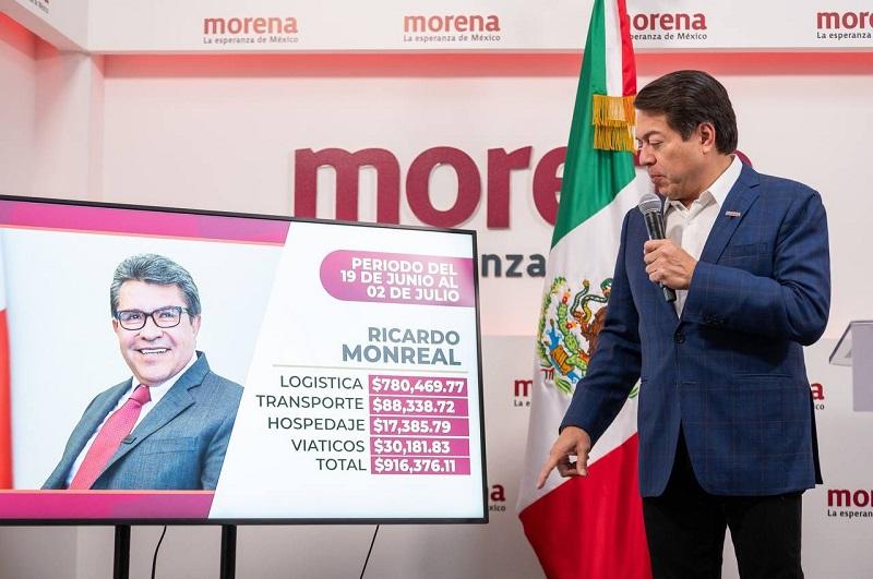 Pide INE a corcholatas hacer eventos sólo en sedes de Morena