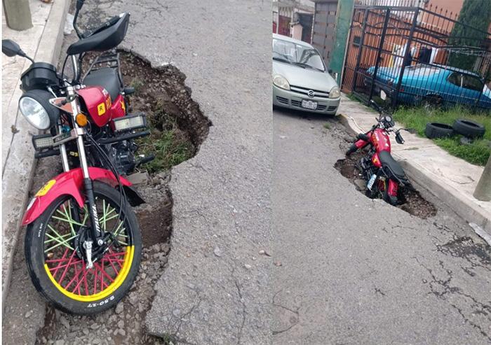 Baches en Atlixco alcanzan una extensión de 14 canchas de basquetbol juntas