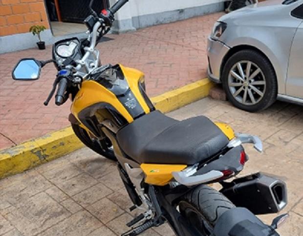 Al revisar antecedentes, detectan en Tlaxcala moto robada en Puebla