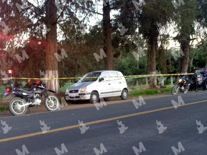 Localiza cadáver a bordo de un vehículo en Nanacamilpa