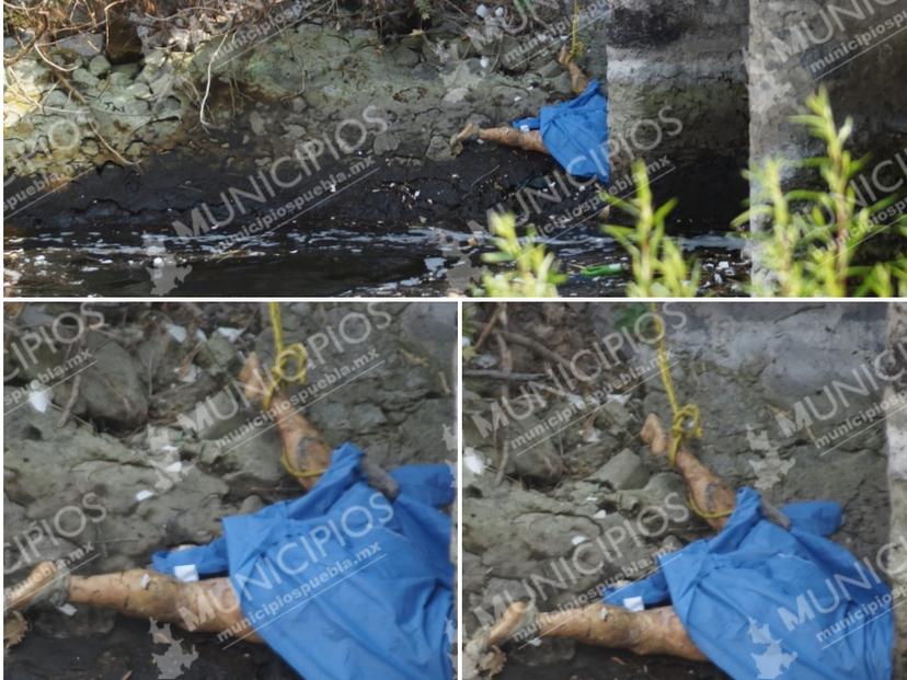 VIDEO Dejan cadáver de mujer flotando en aguas negras del canal en Tecamachalco