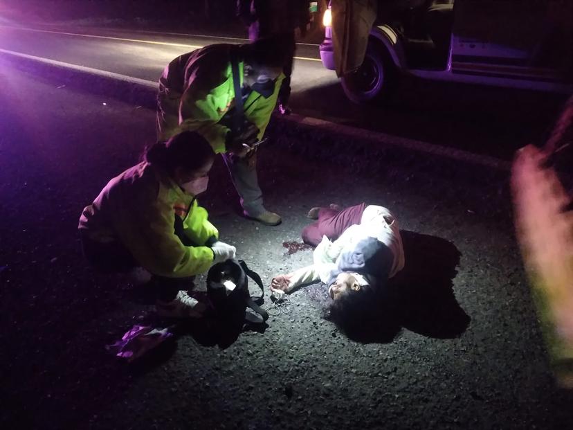 Atropellan a joven en la carretera federal México-Tuxpan