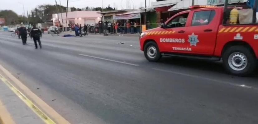 Muere mujer al ser embestida por una camioneta en Tehuacán 