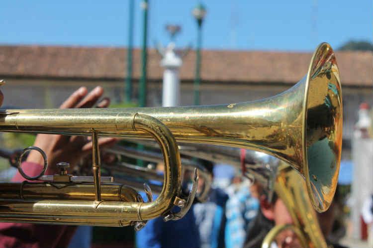 En su día, músicos piden trabajo a Santa Cecilia