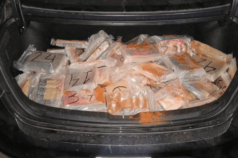 Canadiense es detenido  con 69 kilos de cocaína en CDMX