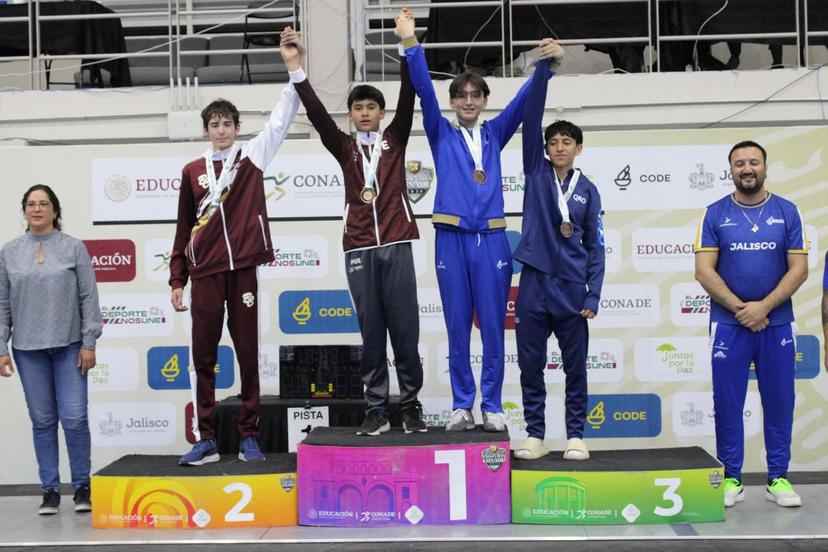 Suma Puebla 37 medallas en Nacionales Conade 2024