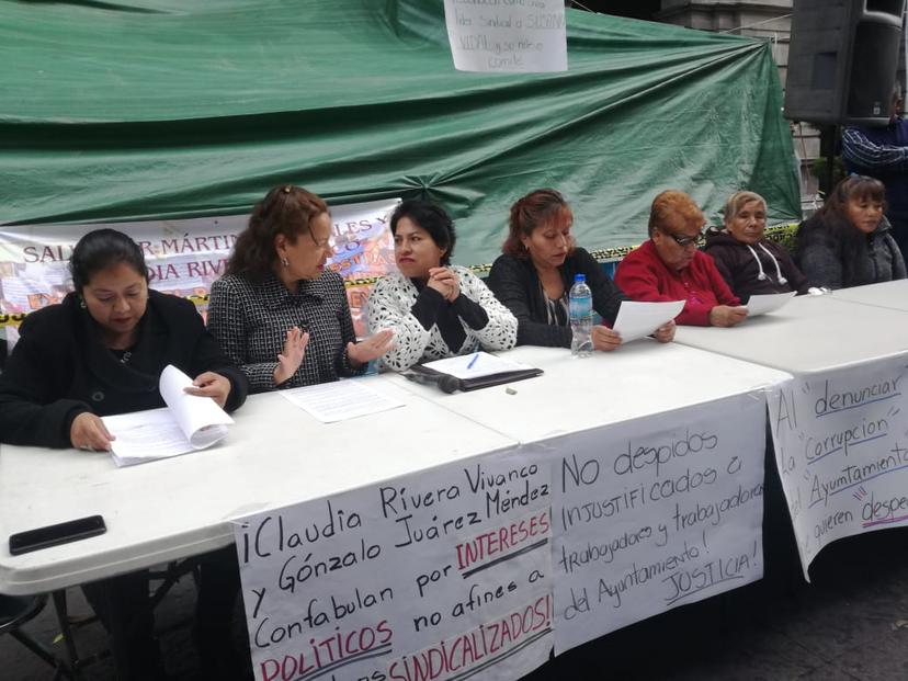 Naranjitas denunciarán ante la Fiscalía y CEDH a Claudia Rivera