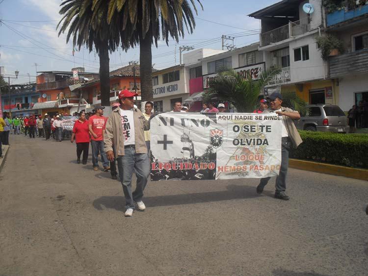 Prepara SME caravana para recuperar la hidroeléctrica Necaxa