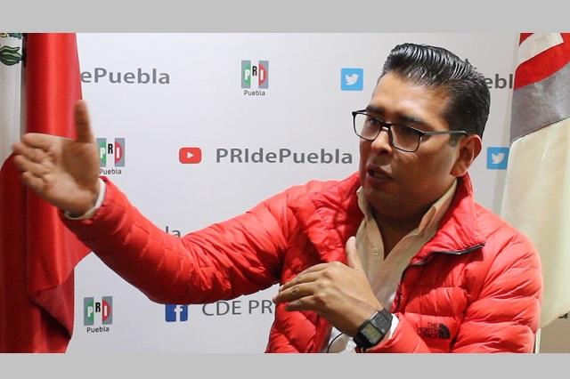 Coalición en Puebla tendrá que ser comandada por el PRI: Camarillo 