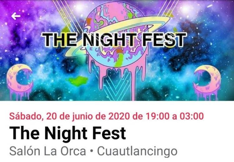 Retan a las autoridades y arman Night Fest en Cuautlancingo pese a Covid-19