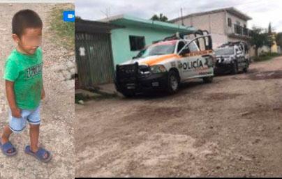 Policía de Huaquechula abandona a sus tres hijos  