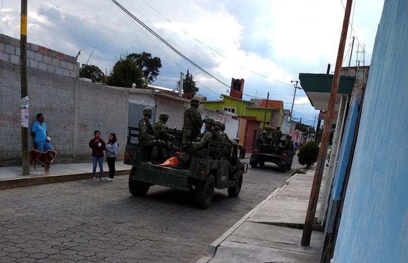 Desarman en Nopalucan a elementos de la Guardia Nacional