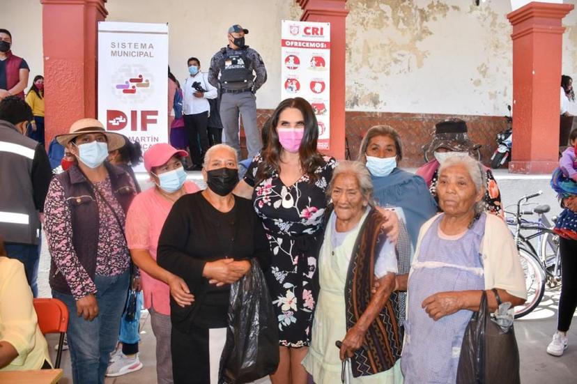 Norma Layón encabeza Miércoles Ciudadano en Santa María Moyotzingo 