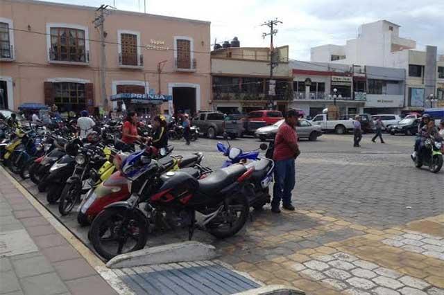 Bajan accidentes de moto con activación del reglamento en Izúcar