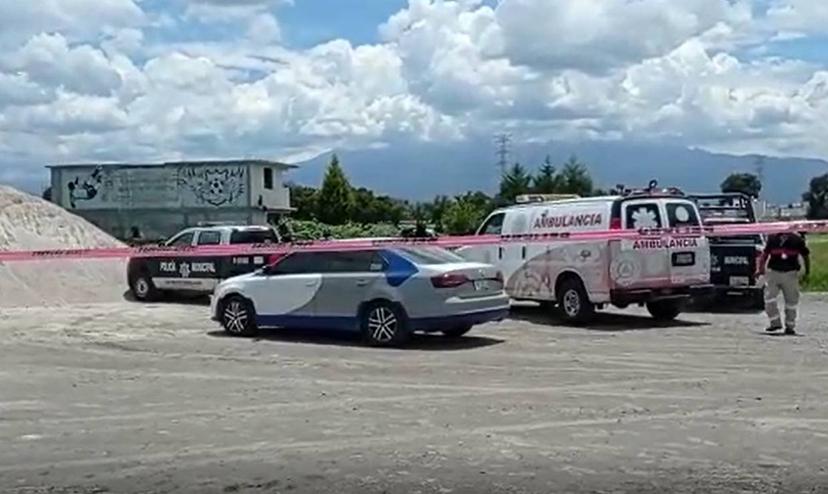 Dejan a ejecutado a un costado del libramiento a San Juan Tuxco en Texmelucan