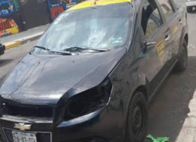 Le roban a taxista unidad y la recuperan desvalijada en Puebla