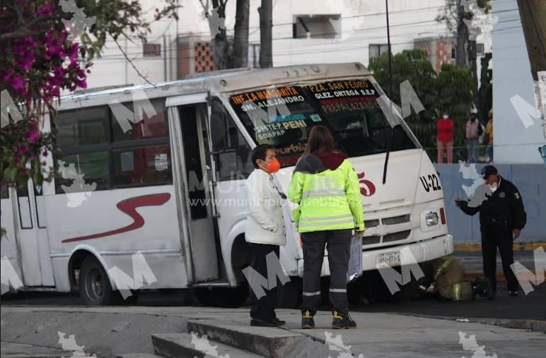 Muere conductor de ruta 5 al ser aplastado por su propia unidad