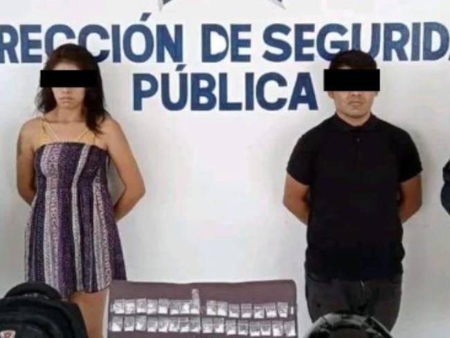 Con droga, detienen a asaltantes de Oxxo en Tehuacán 