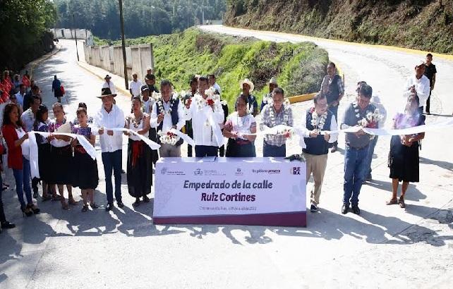 Céspedes inició rehabilitación del camino Chiconcuautla-Acalama-Zempoala