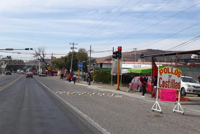 SMT deja sin transporte público a cientos de personas en Atlixco