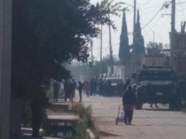 Con operativo van contra robo de gas en Nativitas, Tlaxcala