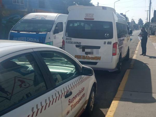 SMT sanciona en operativo a 12 unidades del transporte público