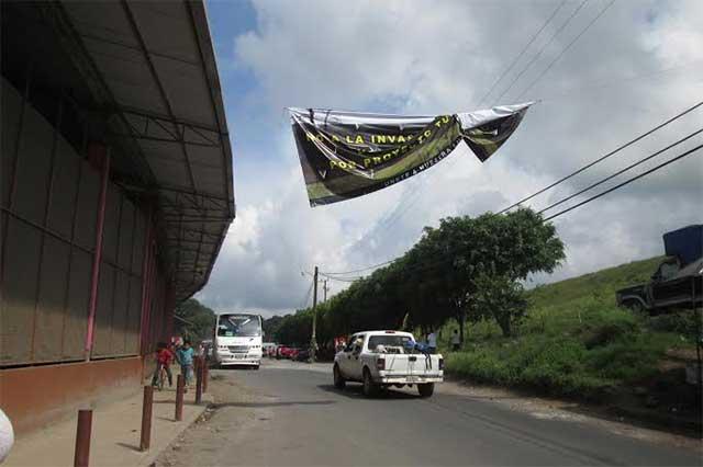 Papatlazolco rechaza vender tierras para desarrollo turístico 