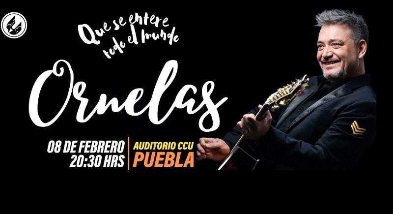 Raúl Ornelas en Puebla, te decimos fecha y costos