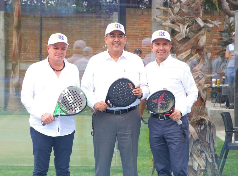 Céspedes y Rivera inauguran el Primer Torneo Nacional de Pádel