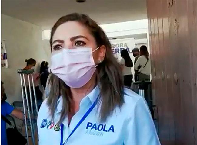 Rechazan cuenta pública de Paola Angon