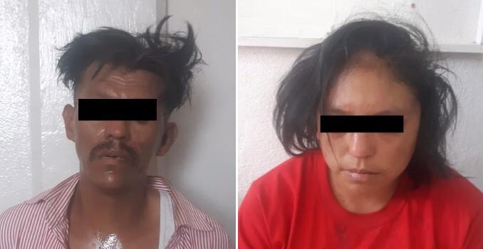 Pareja que asaltó a jovencitas en Texmelucan iba a ser linchada