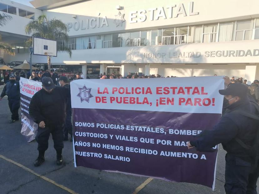 Policías estatales inician paro de labores en contingencia sanitaria