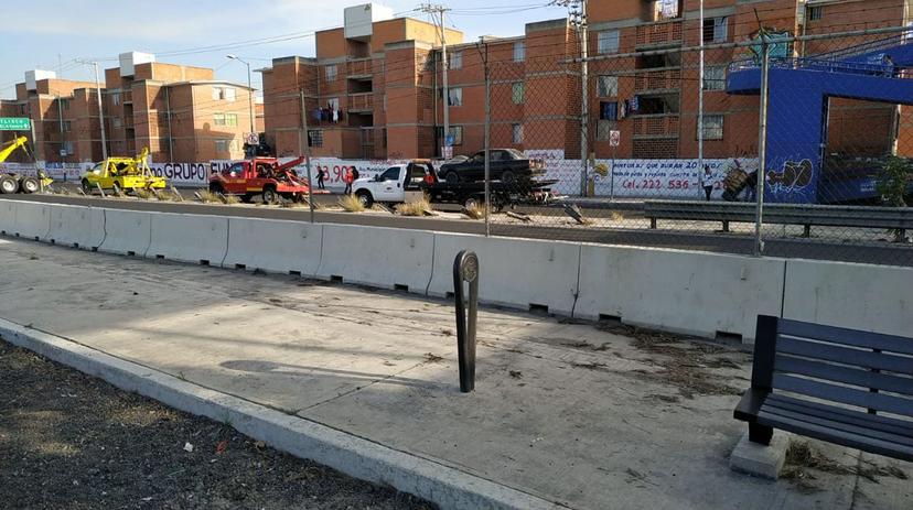 Grulleros colapsan tráfico en el sur de la capital poblana