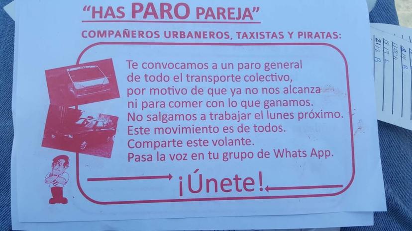 Transportistas de Atlixco ignoran paro nacional