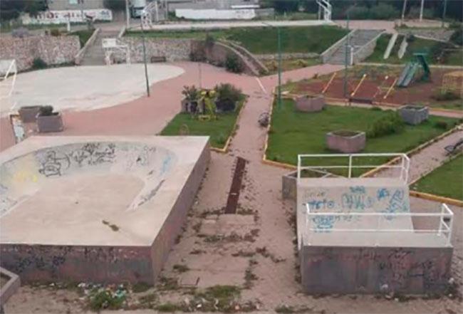 En el olvido, parque recreativo del Jagüey en Acajete