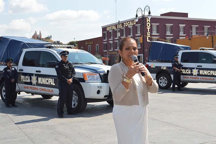 Refuerza Parra Jiménez seguridad pública en San Pedro