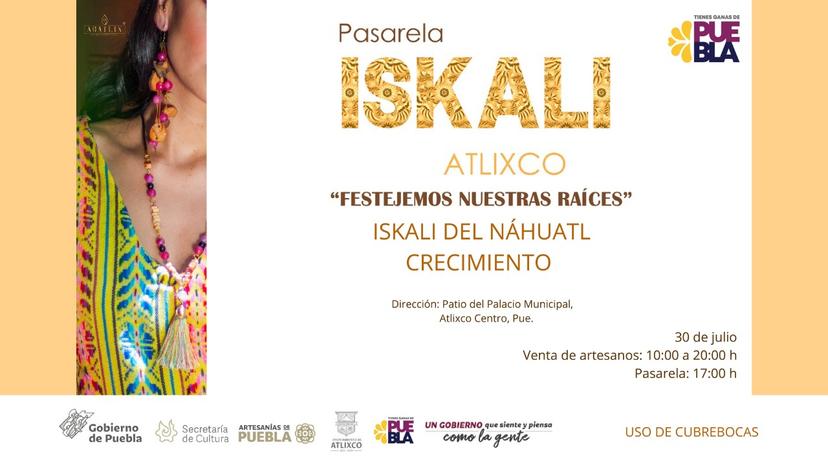 Realizará Cultura pasarela de moda artesanal en Atlixco