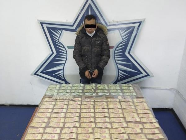 Cae El Contador, narcomenudista y extorsionador de comerciantes en Puebla