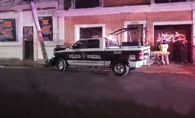 Ahora choca una patrulla del municipio de Puebla