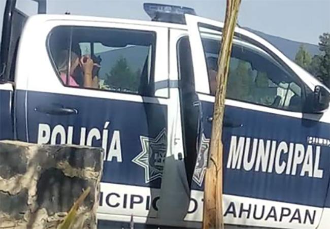 Usan patrullas para fines personales en Tlahuapan