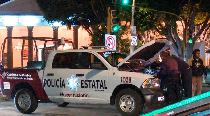 Otra patrulla involucrada en un choque en la capital poblana