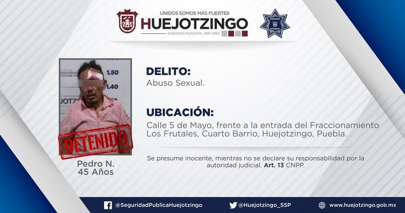 Pedro intentó arrebatarle a su hija en Huejotzingo