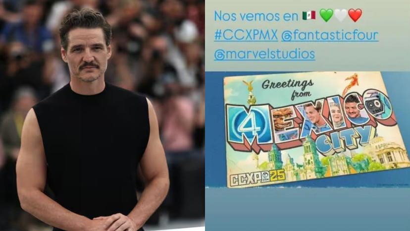 Pedro Pascal confirma que pronto va a visitar CDMX; checa donde y cuando 