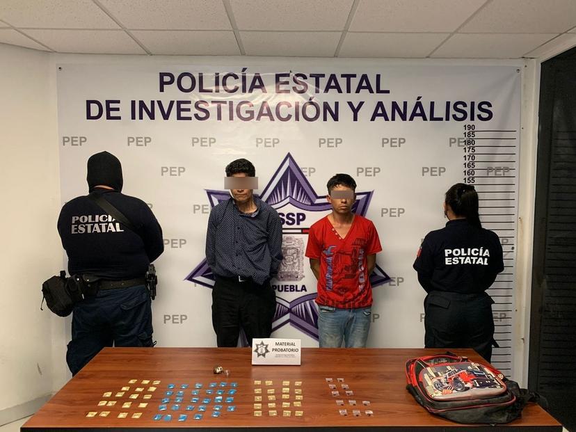 Caen distribuidores de droga de El Pelón del Sur en Puebla capital