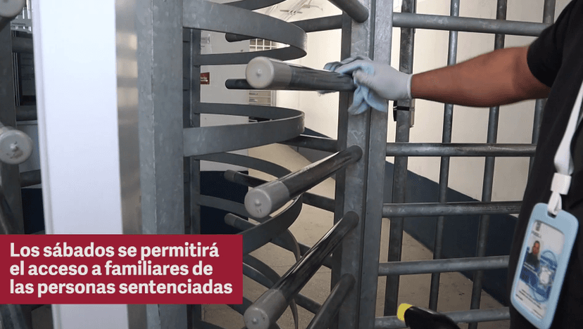 VIDEO Se restringe acceso de mujeres embarazadas a penales