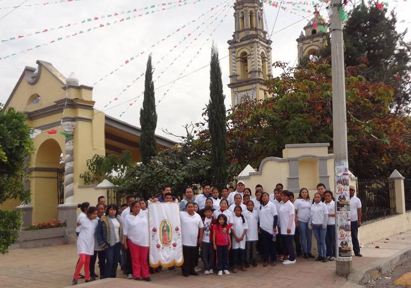 Peregrinos migrantes agradecen a la Guadalupana