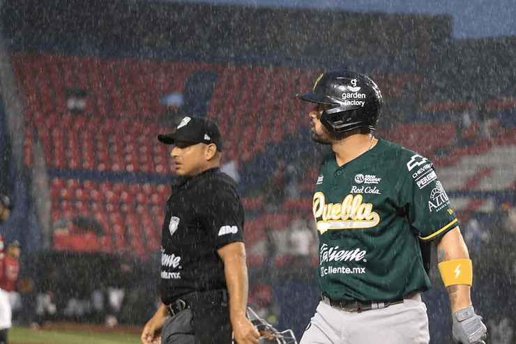 La lluvia pareció en el Eduardo Vasconcelos