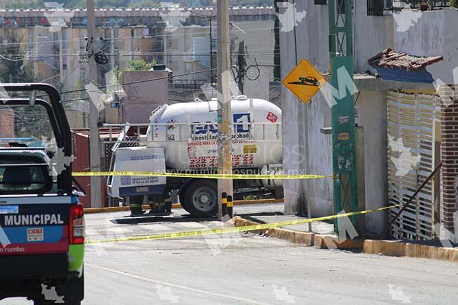 Evacúan a 500 personas por fuga de gas en unidad habitacional La Guadalupana